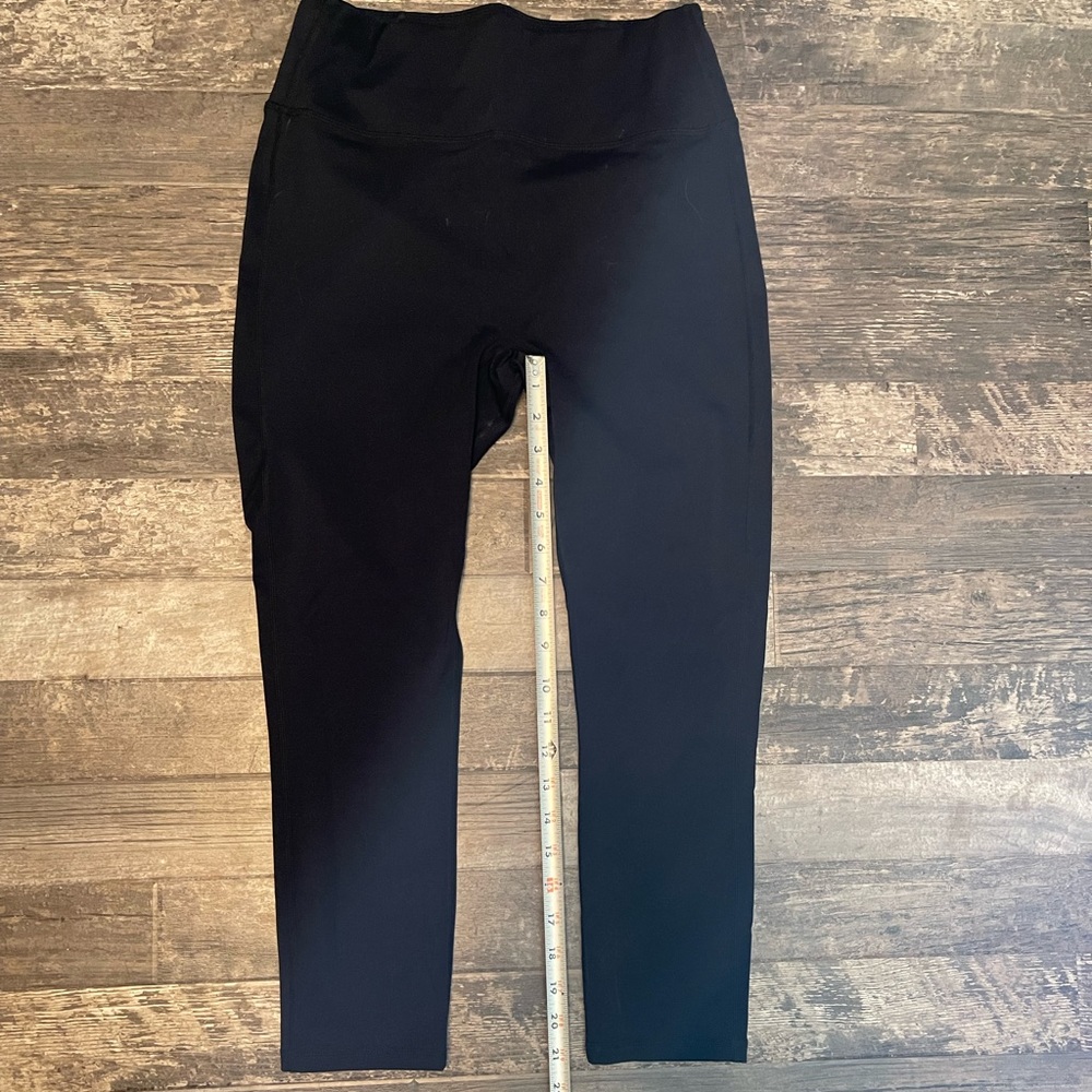 Fabletics Black Leggings. Size Large (10).  Worn once.